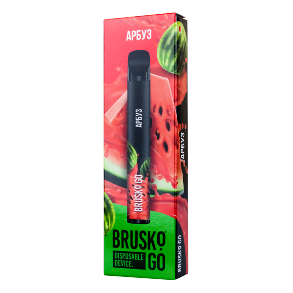 Одноразовая электронная сигарета Brusko Go Арбуз 800 затяжек в Петропавловске-Камчатском