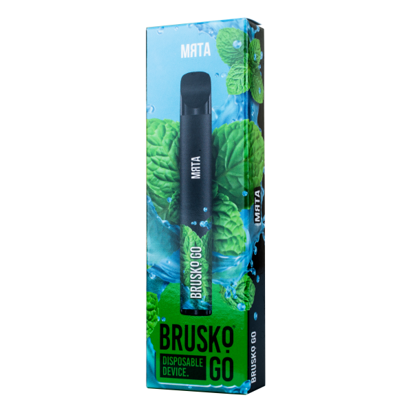 Одноразовая электронная сигарета Brusko Go Мята 800 затяжек в Петропавловске-Камчатском