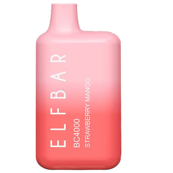 Elf Bar BC4000 Strawberry Mango (Клубника и манго), 4000 тяг в Петропавловске-Камчатском