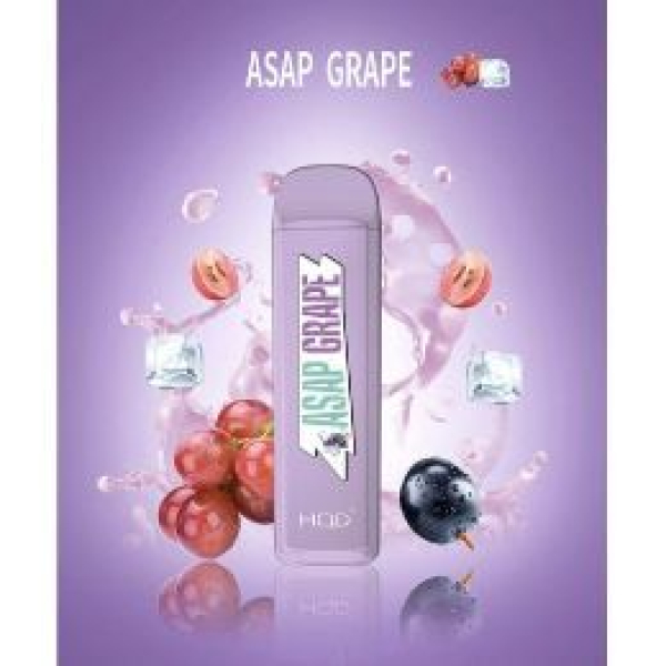 HQD MEGA Asap Grape (Винград), 1800 тяг в Петропавловске-Камчатском