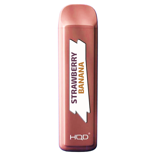 HQD MEGA Stawberry Banana (Клубника банан), 1800 тяг в Петропавловске-Камчатском