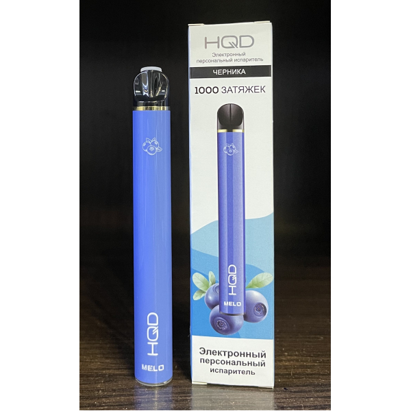 HQD melo blueberry (черника) 1000 затяжек в Петропавловске-Камчатском