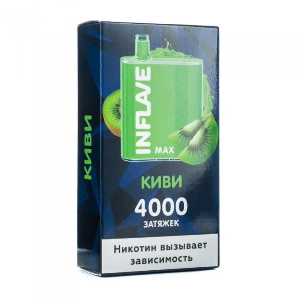 INFLAVE MAX Киви, 4000 тяг в Петропавловске-Камчатском