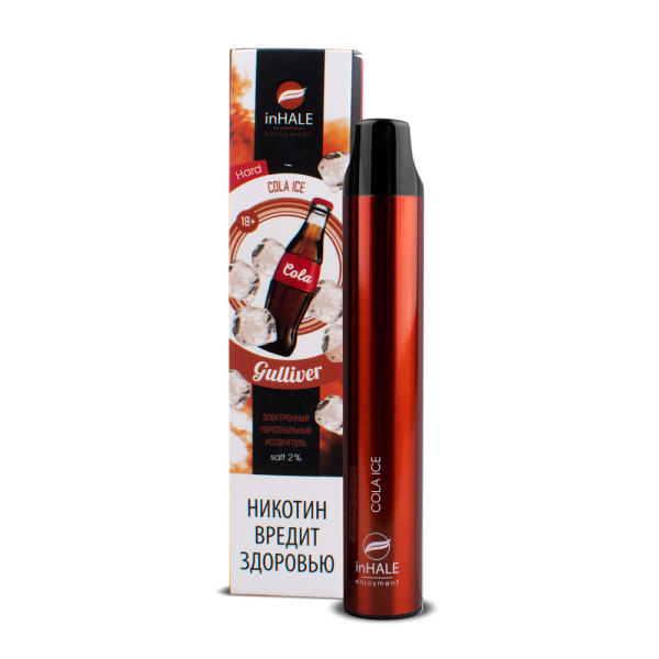 inHale Guliver Hard Cola Ice (Кола Со Льдом) 1500 затяжек в Петропавловске-Камчатском