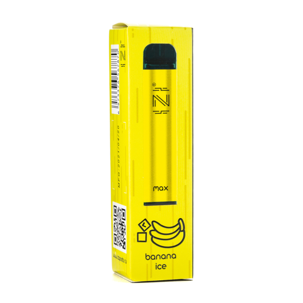 Одноразовая электронная сигарета IZI Max Banana Ice (Банан со льдом) 1600 затяжек в Петропавловске-Камчатском