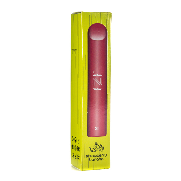 Одноразовая электронная сигарета IZI X2 Strawberry Banana (Клубника Банан) 800 затяжек в Петропавловске-Камчатском