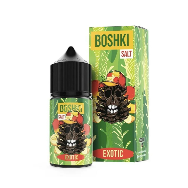 Жидкость BOSHKI Salt Exotic (Манго дыня хвоя) (30 мл, 20 мг/мл) в Петропавловске-Камчатском