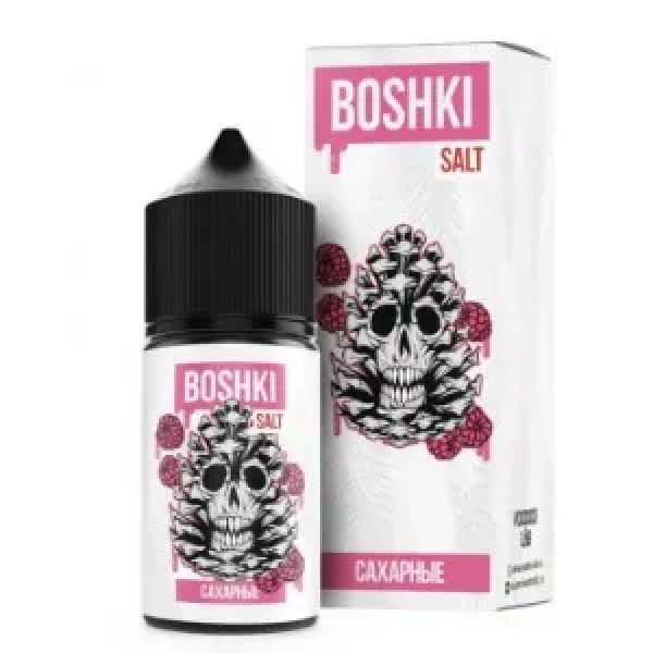 Жидкость BOSHKI Salt Сахарные (Малина варенье хвоя) (30 мл, 20 мг/мл) в Петропавловске-Камчатском