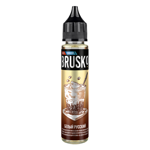 Жидкость Brusko Salt  Белый Русский 30 мл в Петропавловске-Камчатском