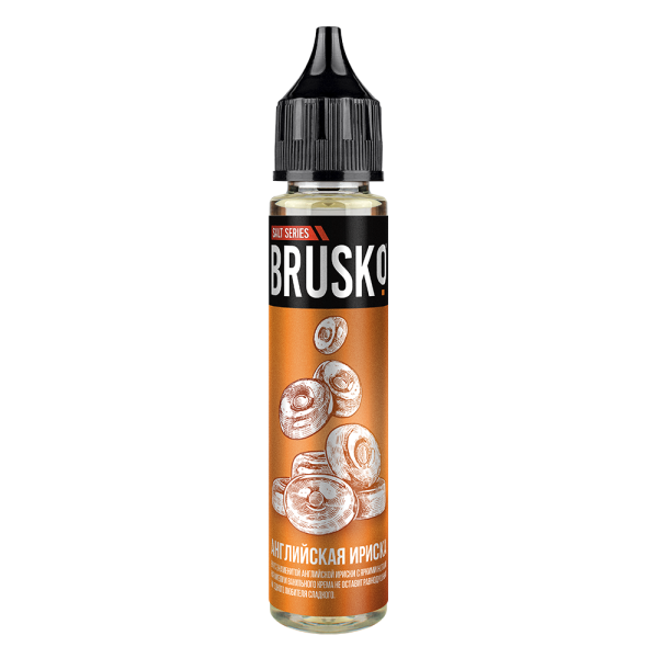 Жидкость Brusko Salt Английская Ириска 30 мл в Петропавловске-Камчатском