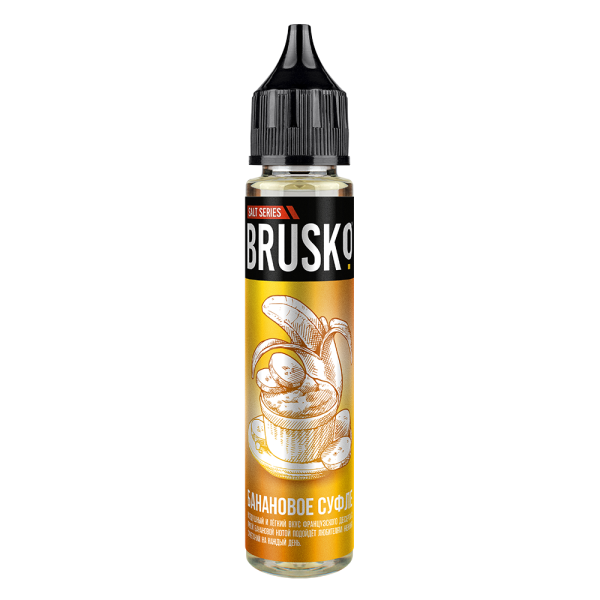 Жидкость Brusko Salt Банановое Суфле 30 мл в Петропавловске-Камчатском