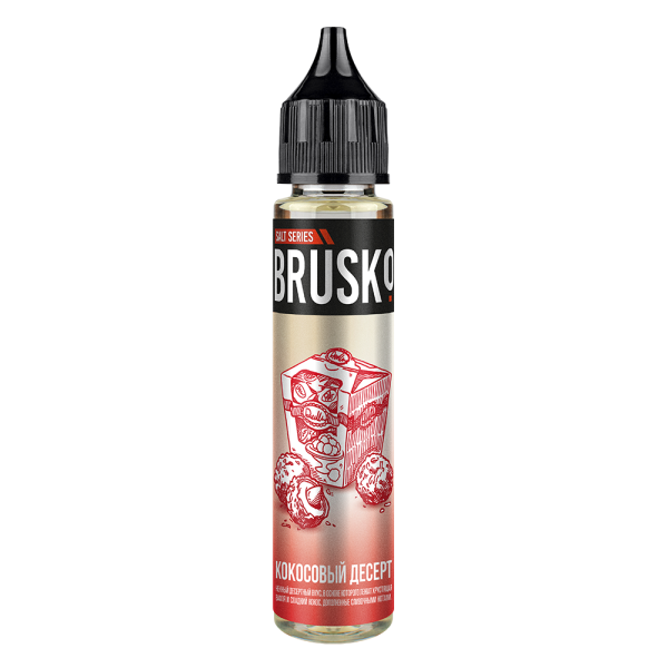 Жидкость Brusko Salt Кокосовый Десерт 30 мл в Петропавловске-Камчатском