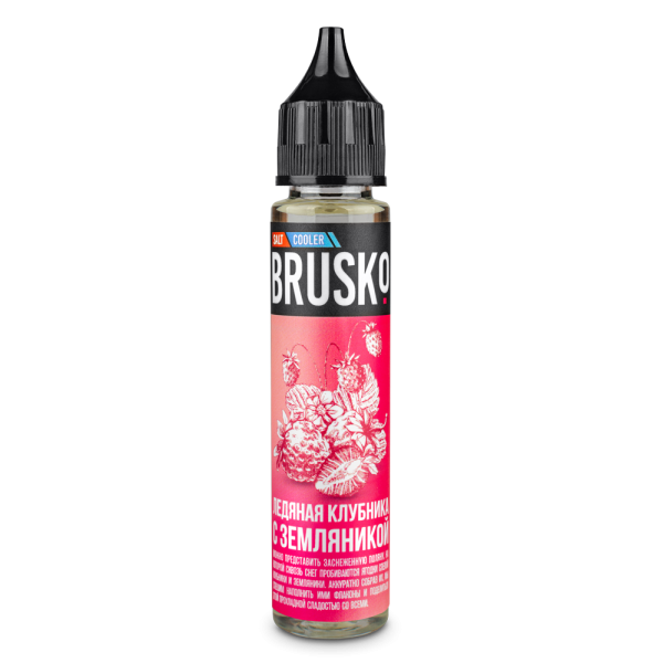Жидкость Brusko Salt Ледяная Клубника С Земляникой 30 мл в Петропавловске-Камчатском