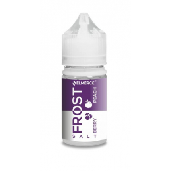 Жидкость Frost Salt Berry Peach (Персик С Черникой) (30 мл, 20 мг/мл) в Петропавловске-Камчатском