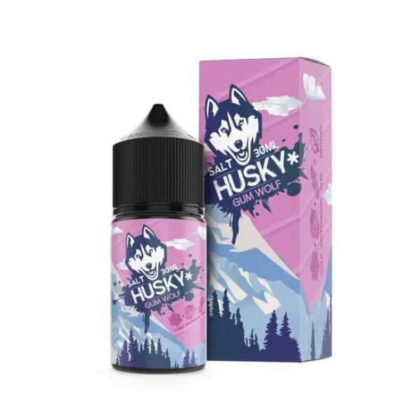 Жидкость Husky salt Malaysian series Gum wolf (Жвачка холодок арбуз) (30 мл, 20 мг/мл) в Петропавловске-Камчатском