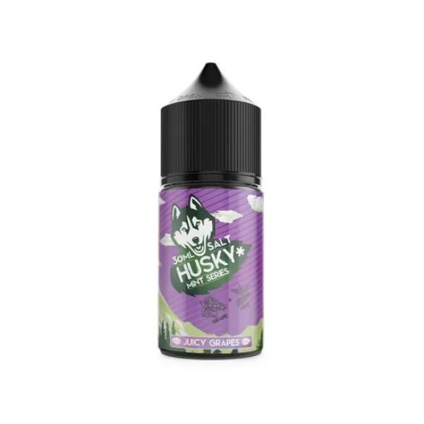 Жидкость Husky salt Mint series Juicy Grapes (Виноград холодок) (30 мл, 20 мг/мл) в Петропавловске-Камчатском