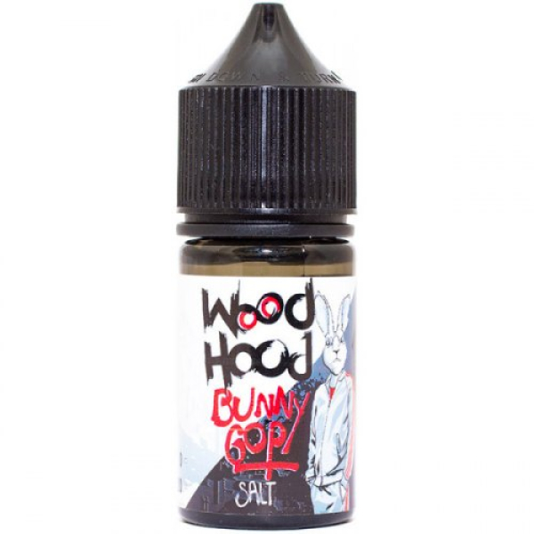Жидкость Wood Hood Bunny Gop (Малина Черника Черная Смородина Лед) (30 мл, 20 мг/мл) в Петропавловске-Камчатском