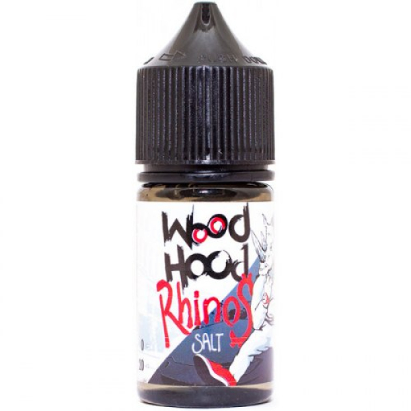 Жидкость Wood Hood Rhinos (Клубника Киви Лимон Лед) (30 мл, 20 мг/мл) в Петропавловске-Камчатском