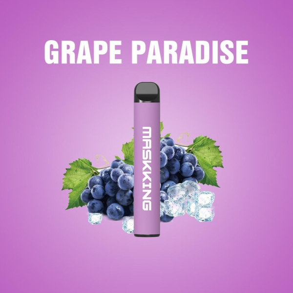 Одноразовая электронная сигарета Maskking High Pro Grape Paradise (Виноградный Рай) 1000 затяжек в Петропавловске-Камчатском