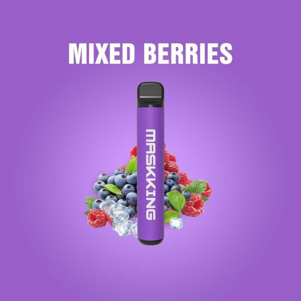 Одноразовая электронная сигарета Maskking High Pro Mixed Berries (Ягодный Рай) 1000 затяжек в Петропавловске-Камчатском