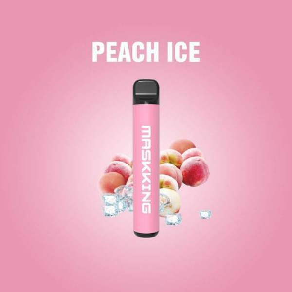 Одноразовая электронная сигарета Maskking High Pro Peach Ice (Персиковый Рай) 1000 затяжек в Петропавловске-Камчатском