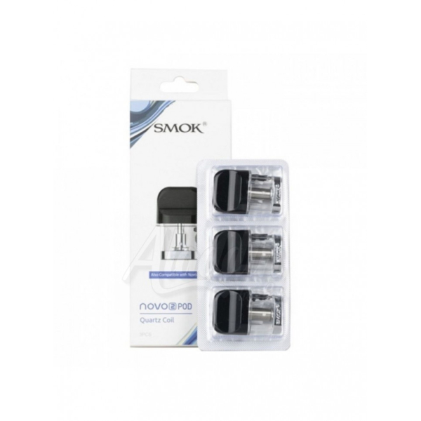 Упаковка картриджей NOVO 2 Quartz 1.4 ohm 2ml Coil Pod  by SMOK (в упаковке 3 шт) в Петропавловске-Камчатском