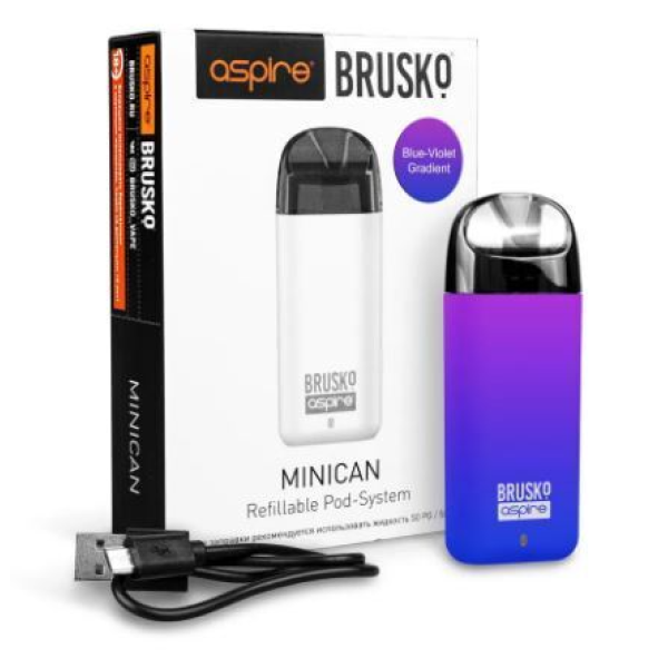 Brusko MINICAN 2 (400 мАч, Синий,фиолетовый) в Петропавловске-Камчатском