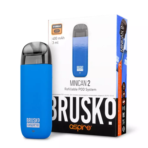 Brusko MINICAN 2 (400 мАч, Синий) в Петропавловске-Камчатском