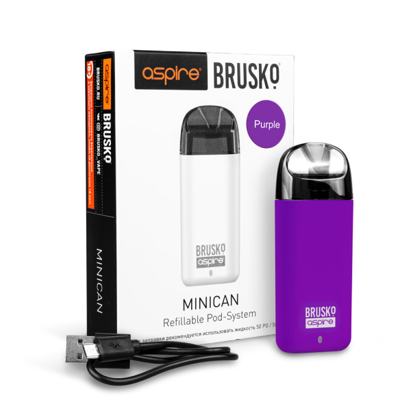 Brusko MINICAN 2 (400 мАч, Фиолетовый) в Петропавловске-Камчатском