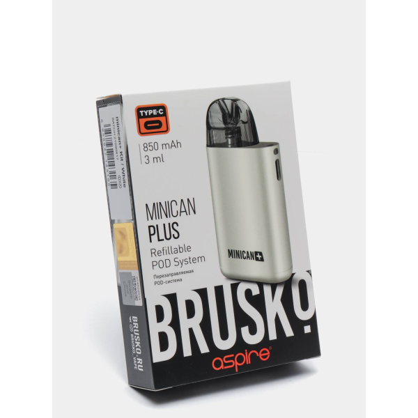 Brusko MINICAN plus (850 мАч, Серый) в Петропавловске-Камчатском