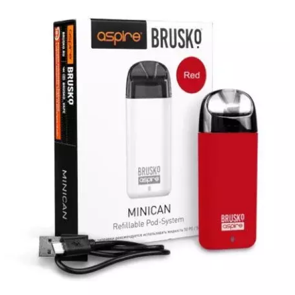Brusko MINICAN (350 мАч, Красный) в Петропавловске-Камчатском