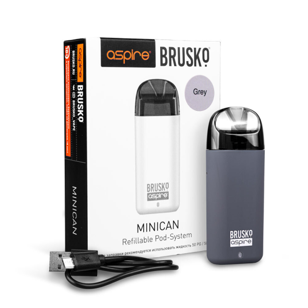 Brusko MINICAN (350 мАч, Серый) в Петропавловске-Камчатском