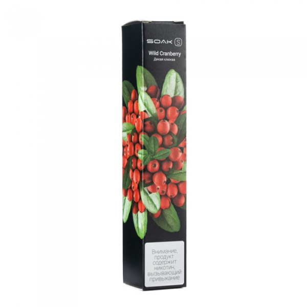 SOAK S Wild Cranberry (Дикая клюква), 2500 тяг в Петропавловске-Камчатском