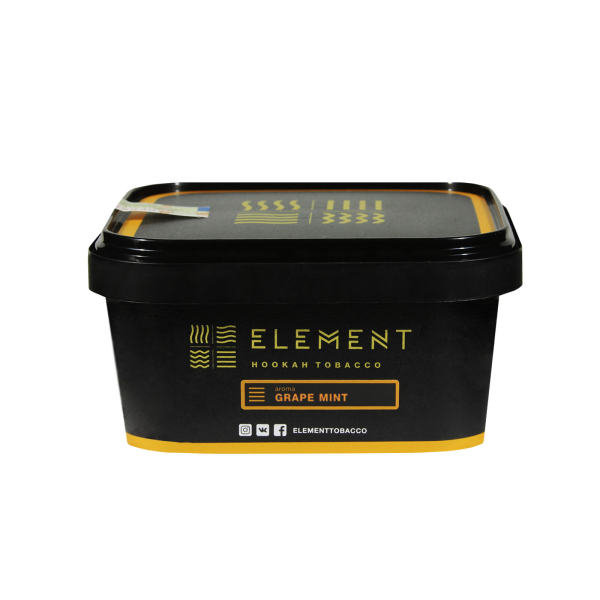 Табак Element Grape Mint Земля 200 грамм в Петропавловске-Камчатском