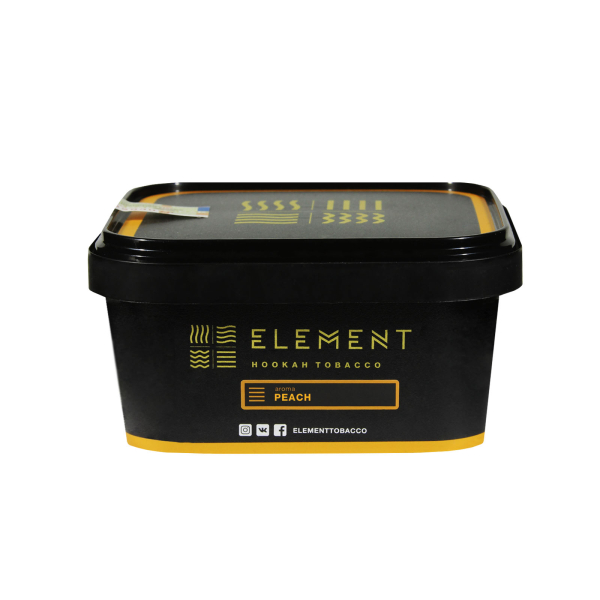 Табак Element Peach Земля 200 грамм в Петропавловске-Камчатском