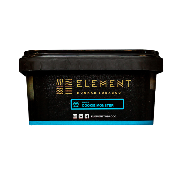 Табак Element Water Cookie Monster 200 грамм в Петропавловске-Камчатском