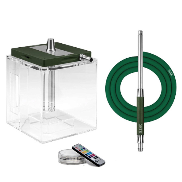 Кальян Hoob ATOM BRITISH RACING GREEN в Петропавловске-Камчатском
