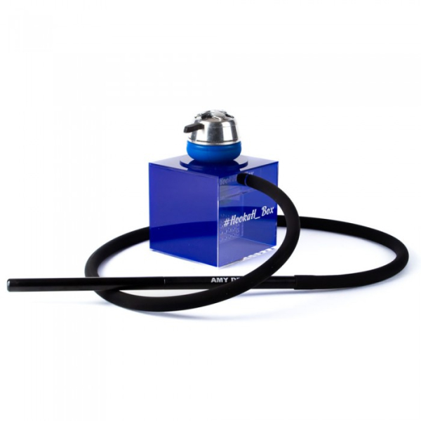 Кальян Hookah Box Blue синий (20 см) в Петропавловске-Камчатском