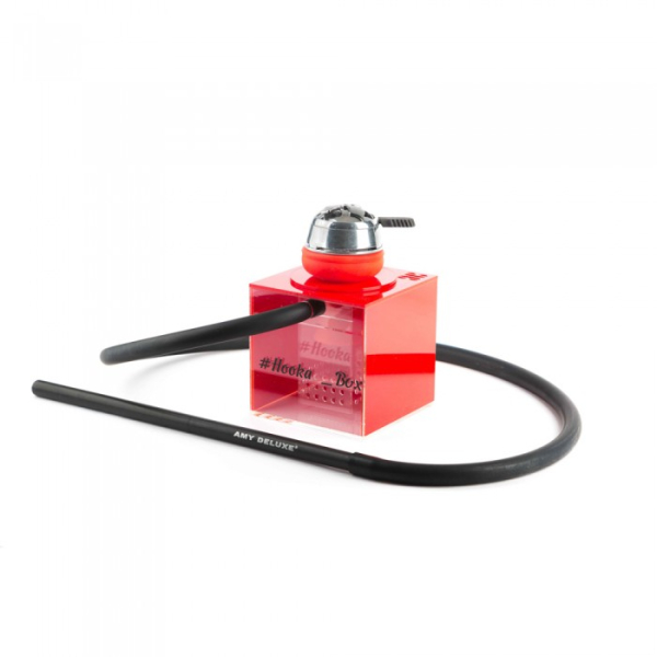 Кальян Hookah Box Red красный (20 см) в Петропавловске-Камчатском