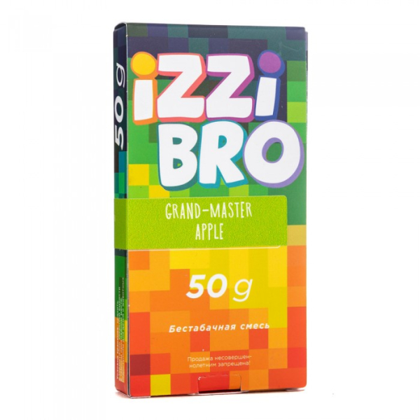 Смесь IZZIBRO GRAND master Apple (Ледяное Зеленое Яблоко) 50 гр в Петропавловске-Камчатском