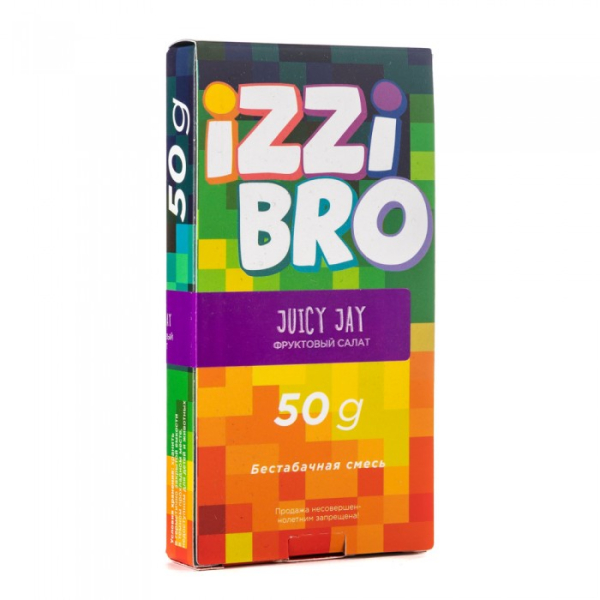 Смесь IZZIBRO Juicy Jay (Фруктовый салат) 50 гр в Петропавловске-Камчатском