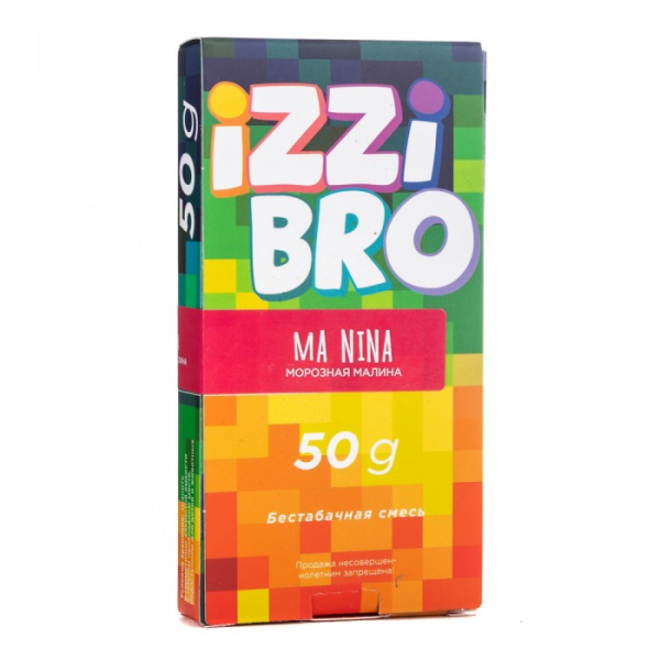Смесь IZZIBRO MA Nina (Морозная малина) 50 гр в Петропавловске-Камчатском