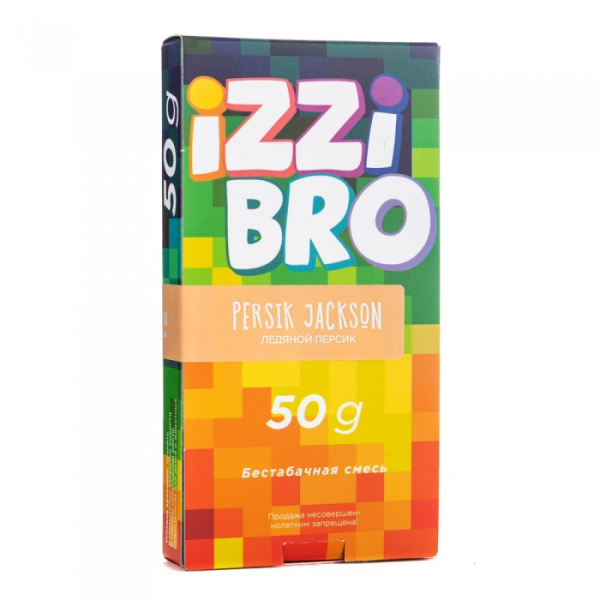Смесь IZZIBRO Persik JACKSON (Ледяной Персик) 50 гр в Петропавловске-Камчатском