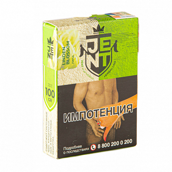 Табак Jent Herbal Linden Blossom (Липа) 100 гр в Петропавловске-Камчатском