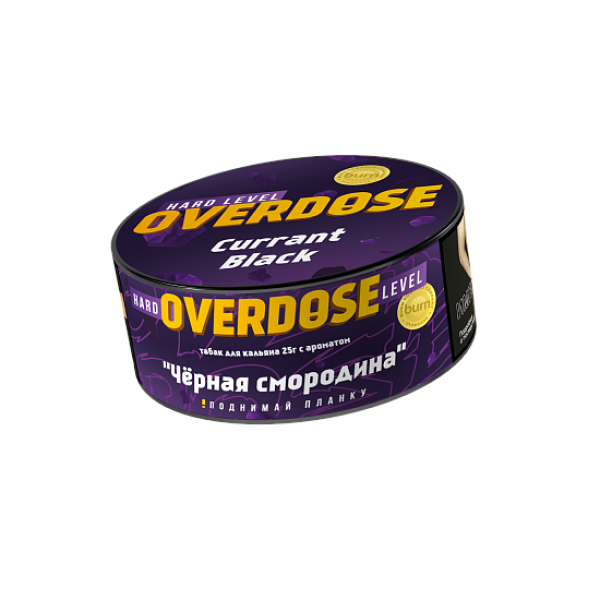 Табак OVERDOSE CURRANT BLACK 25 гр в Петропавловске-Камчатском