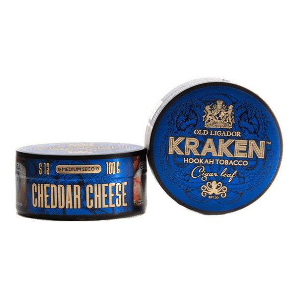 Табак Kraken Medium Seco Cheddar Cheese (Сыр Чеддер) 100 гр в Петропавловске-Камчатском