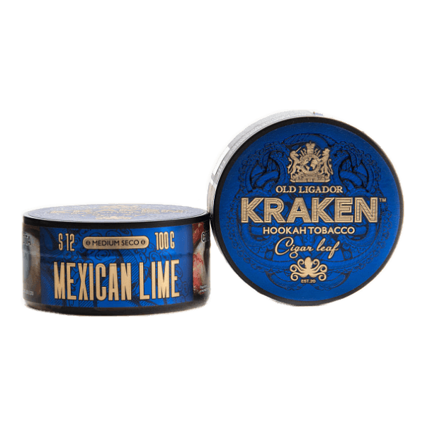 Табак Kraken Medium Seco Mexican lime (Мексиканский лайм) 100 гр в Петропавловске-Камчатском