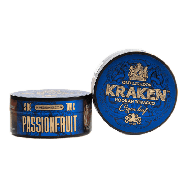 Табак Kraken Medium Seco Passion Fruit (Маракуйя) 100 гр в Петропавловске-Камчатском