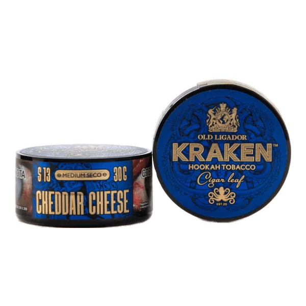Табак Kraken Medium Seco Cheddar Cheese (Сыр Чеддер) 30 гр в Петропавловске-Камчатском