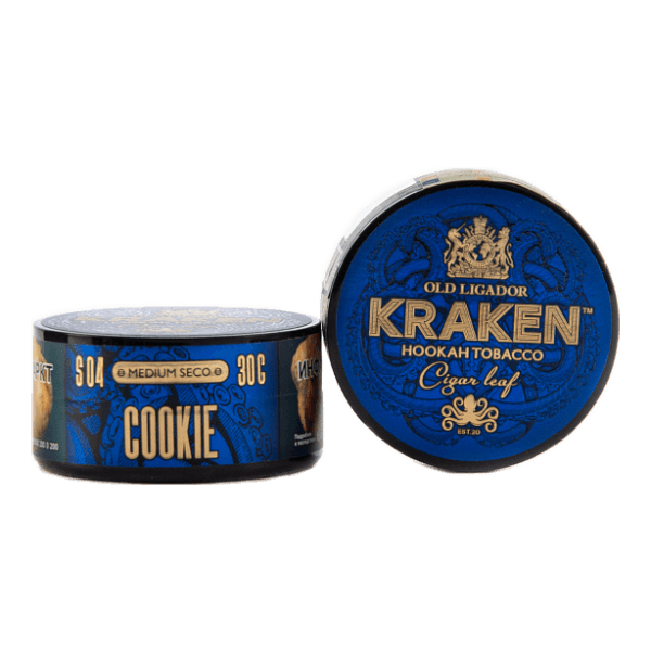 Табак Kraken Medium Seco Cookie (Печенье) 30 гр в Петропавловске-Камчатском